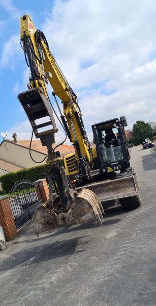 Yanmar B 110 W - Bager točkaš: slika 4 Yanmar B 110 W - Bager točkaš: slika 4
