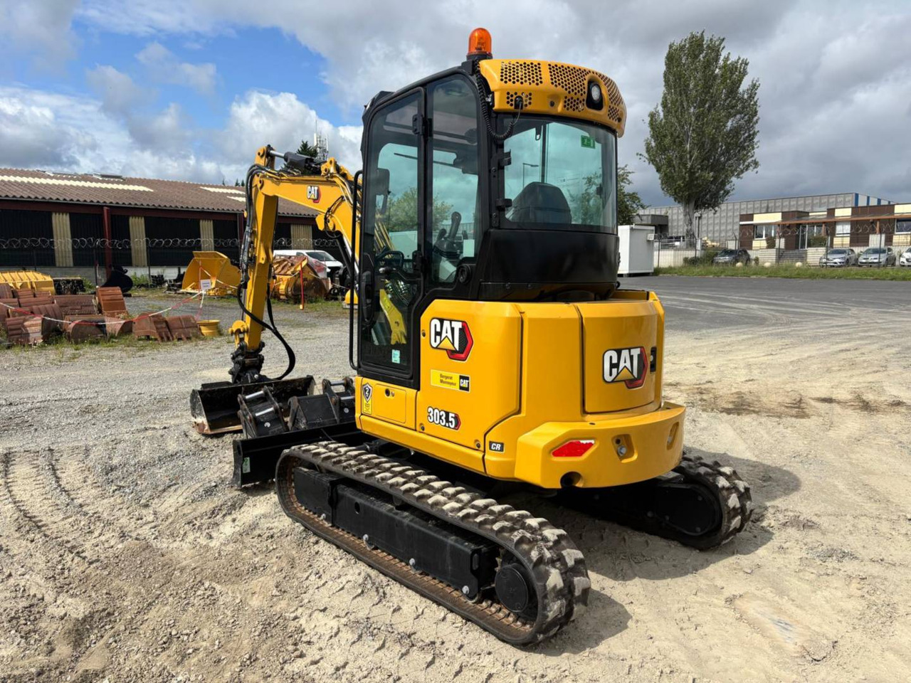 CAT 303.5 - Bager guseničar: slika 4 CAT 303.5 - Bager guseničar: slika 4