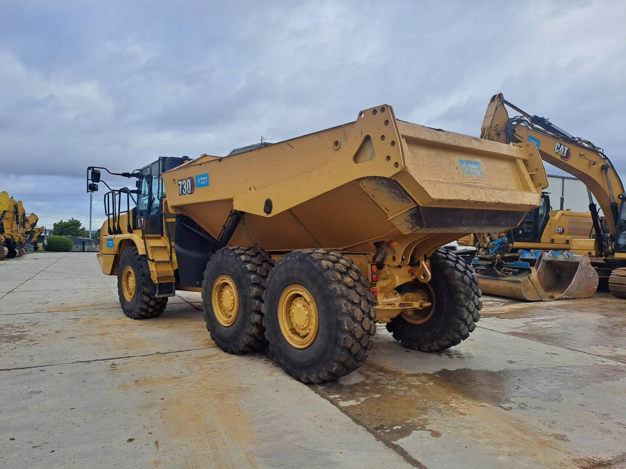 CAT 730 - Zglobni kiper: slika 4 CAT 730 - Zglobni kiper: slika 4