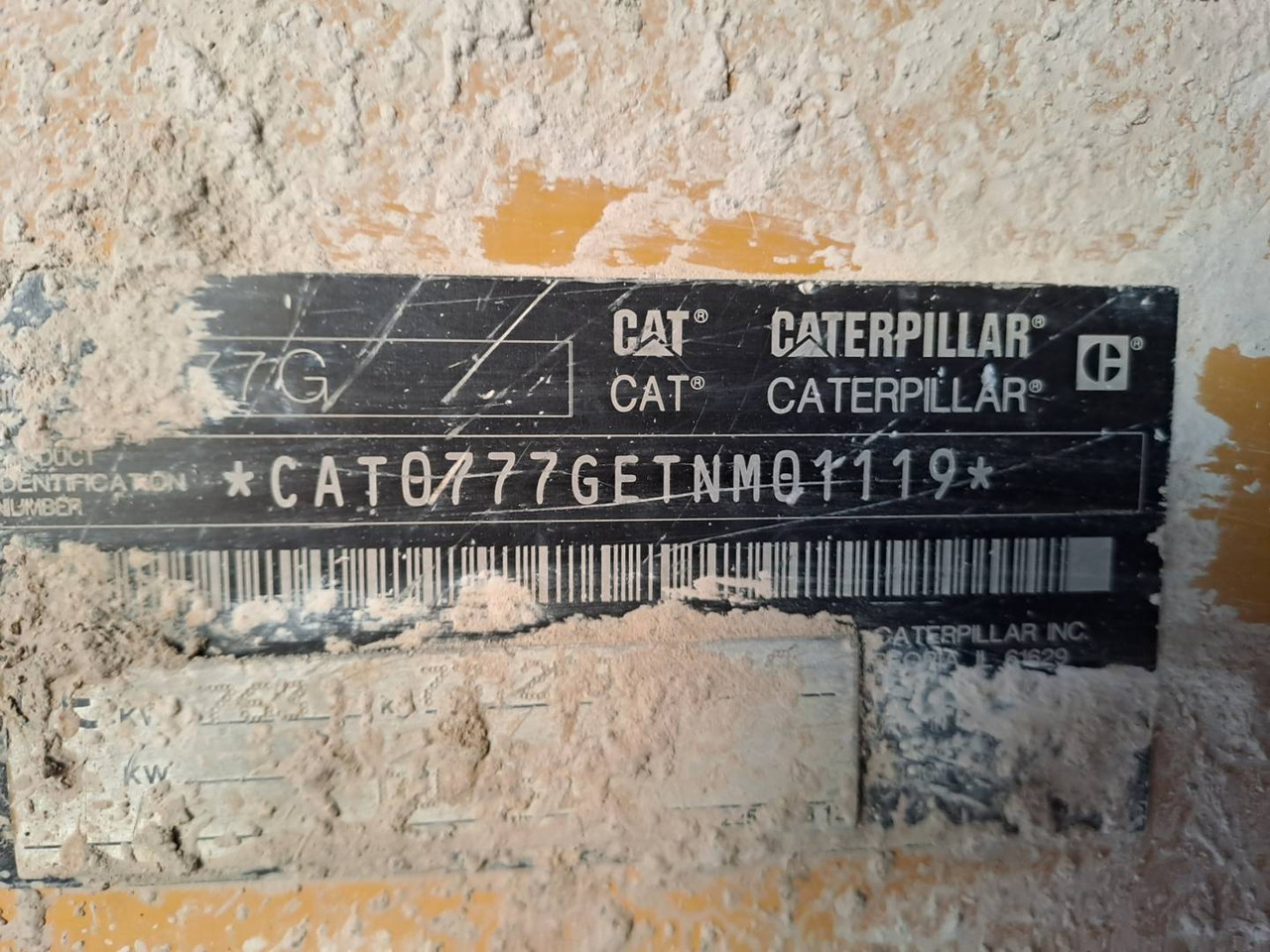CAT 777G CAT 777G: slika 7