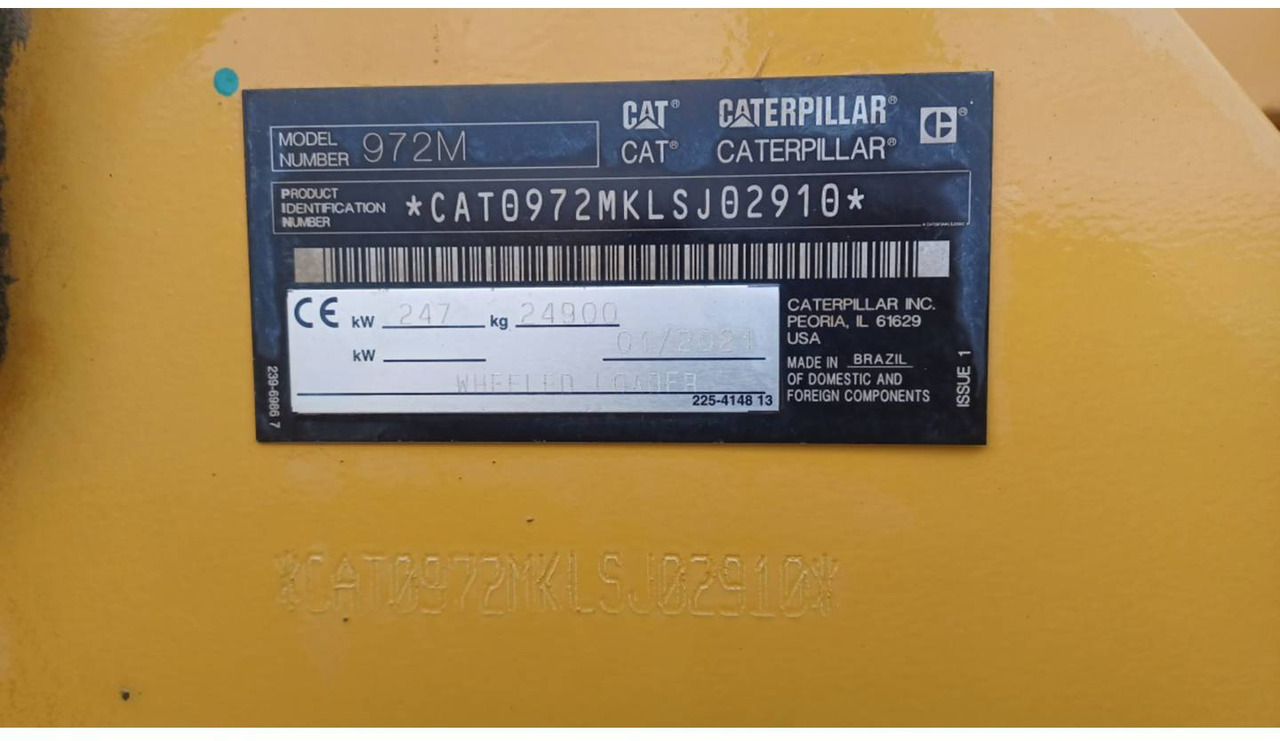 Utovarivač točkaš CAT 972M: slika 23
