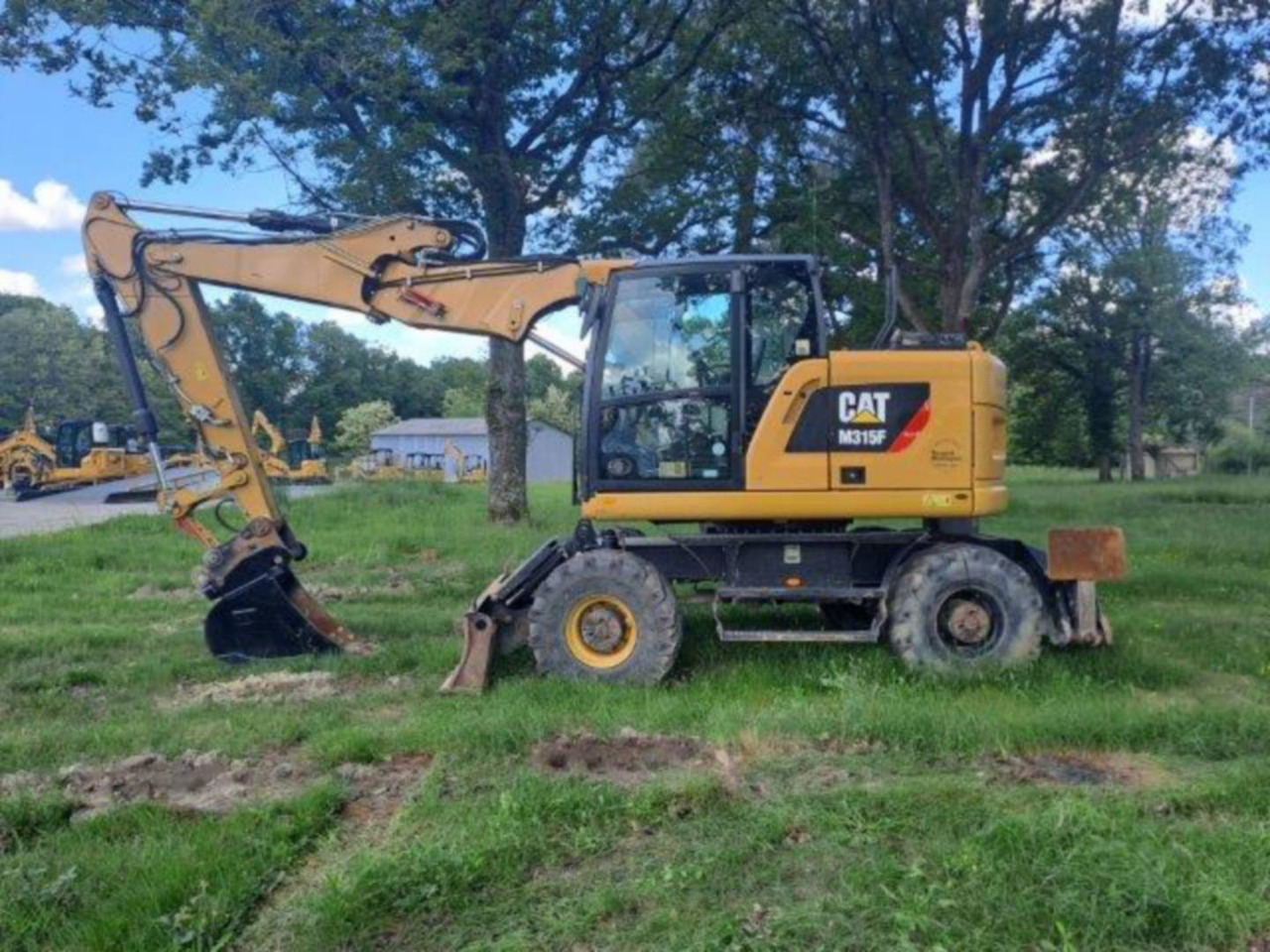 Bager točkaš CAT M315F IVC: slika 12