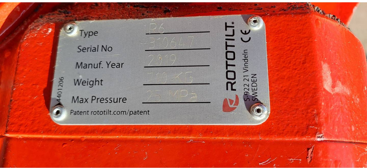 ROTOTILT R6/ROTOTILT/CW40S - Tiltrotator: slika 2 ROTOTILT R6/ROTOTILT/CW40S - Tiltrotator: slika 2