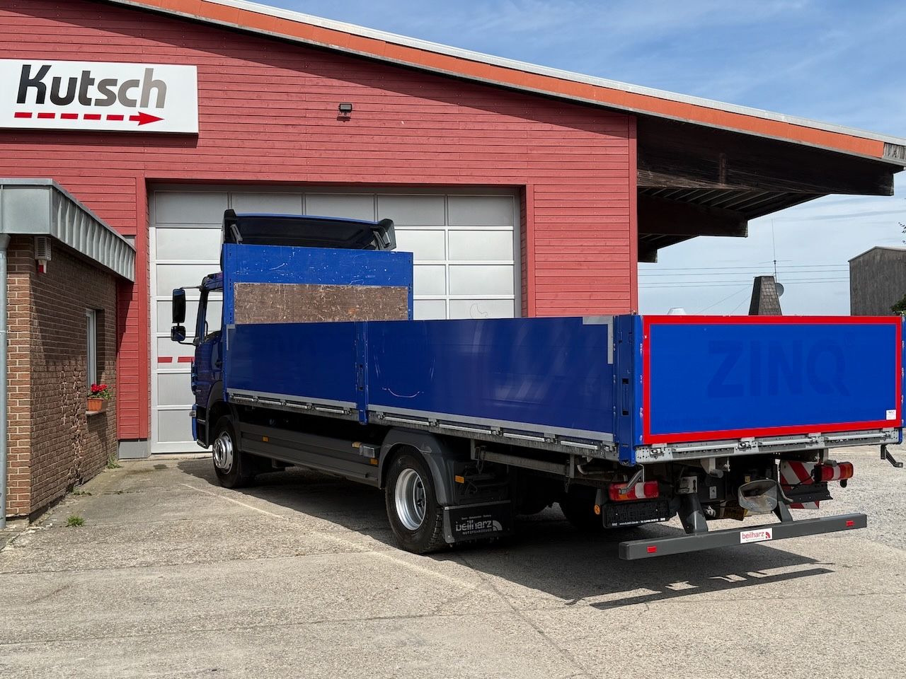 Mercedes-Benz MB Atego 1630L / 1530L offene Pritsche - Kamion sa tovarnim sandukom: slika 4 Mercedes-Benz MB Atego 1630L / 1530L offene Pritsche - Kamion sa tovarnim sandukom: slika 4