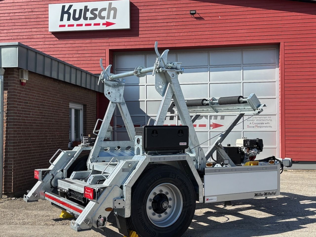 Müller-Mitteltal KWH 8,8 ML Kabeltransport mit Separatmotor - Prikolica: slika 4 Müller-Mitteltal KWH 8,8 ML Kabeltransport mit Separatmotor - Prikolica: slika 4