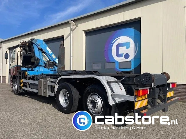 DAF CF 85.340 6X2 Euro 3 - Haakarm containersystem - Hooklift - Abrollkipper - Year 2004 - HMF 1680-K2 Crane - Grua - Ladekran - Autolaadkraan - Kamion sa hidrauličnom kukom, Kamion sa dizalicom: slika 2 DAF CF 85.340 6X2 Euro 3 - Haakarm containersystem - Hooklift - Abrollkipper - Year 2004 - HMF 1680-K2 Crane - Grua - Ladekran - Autolaadkraan - Kamion sa hidrauličnom kukom, Kamion sa dizalicom: slika 2