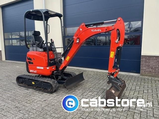 Kubota u17-3 Midi graafmachine - Bouwjaar 2019 - Urenstand 745 !! - Very good condition - Mini bager: slika 1 Kubota u17-3 Midi graafmachine - Bouwjaar 2019 - Urenstand 745 !! - Very good condition - Mini bager: slika 1