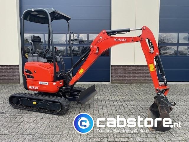 Kubota u17-3 Midi graafmachine - Bouwjaar 2019 - Urenstand 745 !! - Very good condition - Mini bager: slika 4 Kubota u17-3 Midi graafmachine - Bouwjaar 2019 - Urenstand 745 !! - Very good condition - Mini bager: slika 4
