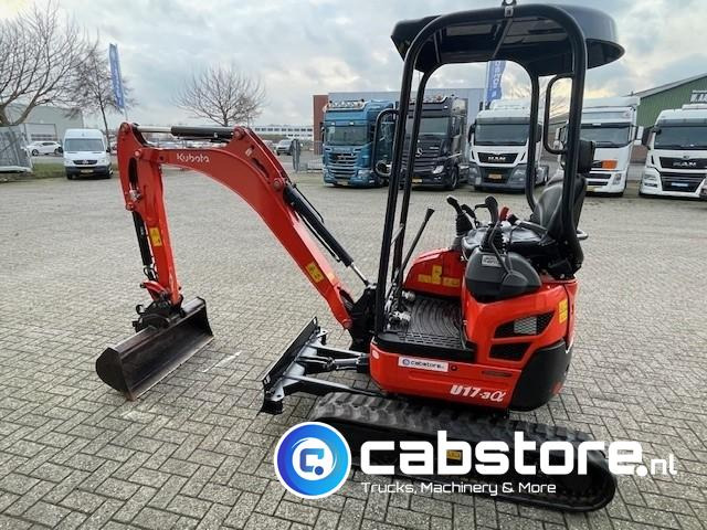 Kubota u17-3 Midi graafmachine - Bouwjaar 2019 - Urenstand 745 !! - Very good condition - Mini bager: slika 5 Kubota u17-3 Midi graafmachine - Bouwjaar 2019 - Urenstand 745 !! - Very good condition - Mini bager: slika 5