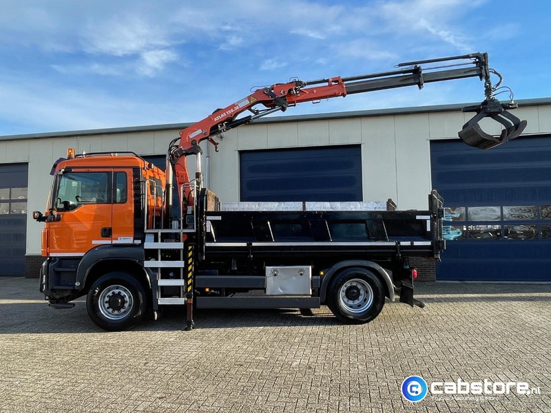 MAN TGS 18.320 4X4H BL EEV Euro 5 - ATLAS 126.3E Laadkraan - 2-zijdige kipper - Bouwjaar 2013 - Km 205.974 !! - Good condition - NL Truck - Kamion sa dizalicom: slika 4 MAN TGS 18.320 4X4H BL EEV Euro 5 - ATLAS 126.3E Laadkraan - 2-zijdige kipper - Bouwjaar 2013 - Km 205.974 !! - Good condition - NL Truck - Kamion sa dizalicom: slika 4