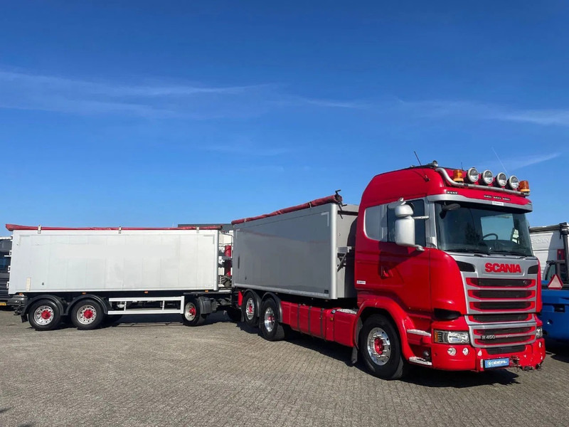 Scania LB6X2*4HNB Euro 6 - Year 2016 - RETARDER - ALUMINIUM kipper + FLOOR kipper aanhangwagen - Good Condition !! - Kamion cisterna: slika 4 Scania LB6X2*4HNB Euro 6 - Year 2016 - RETARDER - ALUMINIUM kipper + FLOOR kipper aanhangwagen - Good Condition !! - Kamion cisterna: slika 4
