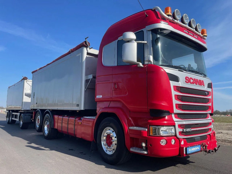 Scania LB6X2*4HNB Euro 6 - Year 2016 - RETARDER - ALUMINIUM kipper + FLOOR kipper aanhangwagen - Good Condition !! - Kamion cisterna: slika 3 Scania LB6X2*4HNB Euro 6 - Year 2016 - RETARDER - ALUMINIUM kipper + FLOOR kipper aanhangwagen - Good Condition !! - Kamion cisterna: slika 3