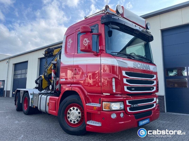 Scania G 400 A 6X2*4 HNA Euro 5 - Handgeschakeld - FASSI F455XP + JIP Autolaadkraan - Bouwjaar 2010 - Km 748.730 - Very good condition !! - Tegljač: slika 5 Scania G 400 A 6X2*4 HNA Euro 5 - Handgeschakeld - FASSI F455XP + JIP Autolaadkraan - Bouwjaar 2010 - Km 748.730 - Very good condition !! - Tegljač: slika 5