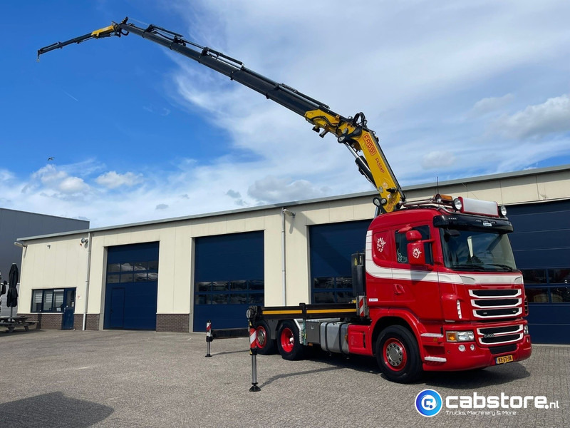 Scania G 400 A 6X2*4 HNA Euro 5 - Handgeschakeld - FASSI F455XP + JIP Autolaadkraan - Bouwjaar 2010 - Km 748.730 - Very good condition !! - Tegljač: slika 2 Scania G 400 A 6X2*4 HNA Euro 5 - Handgeschakeld - FASSI F455XP + JIP Autolaadkraan - Bouwjaar 2010 - Km 748.730 - Very good condition !! - Tegljač: slika 2
