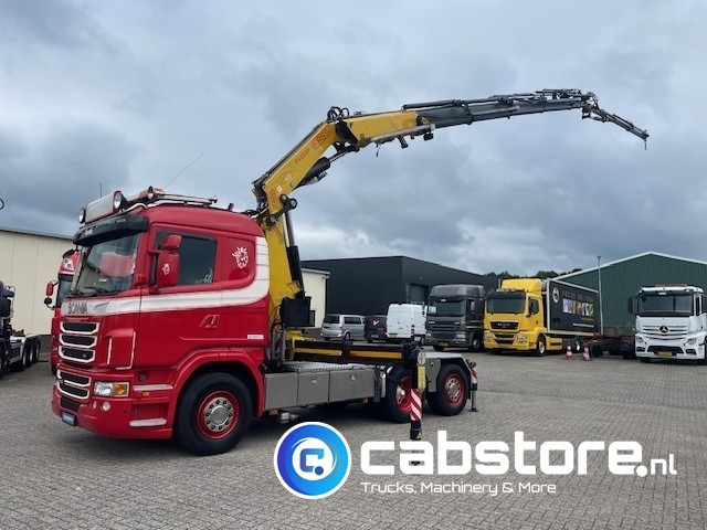 Scania G 400 A 6X2*4 HNA Euro 5 - Handgeschakeld - FASSI F455XP + JIP Autolaadkraan - Bouwjaar 2010 - Km 748.730 - Very good condition !! - Tegljač: slika 3 Scania G 400 A 6X2*4 HNA Euro 5 - Handgeschakeld - FASSI F455XP + JIP Autolaadkraan - Bouwjaar 2010 - Km 748.730 - Very good condition !! - Tegljač: slika 3