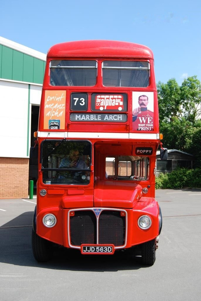 Autobus na sprat British Bus Closed topped Routemaster Nostalgic Heritage Classic Vintage: slika 1