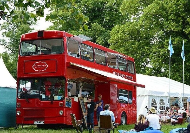 Autobus na sprat British Bus modern style shell for fixed site / permanent static use, cafe,: slika 1