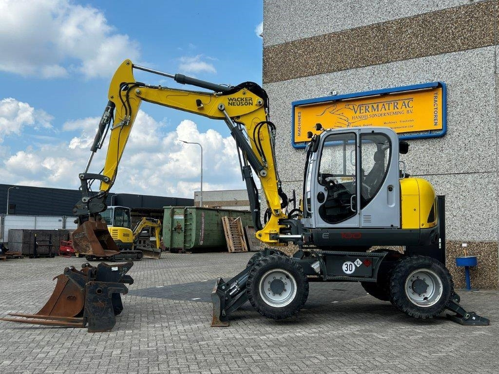 Wacker Neuson EW100 – 1376 hours – 2019!! - Bager točkaš: slika 1 Wacker Neuson EW100 – 1376 hours – 2019!! - Bager točkaš: slika 1
