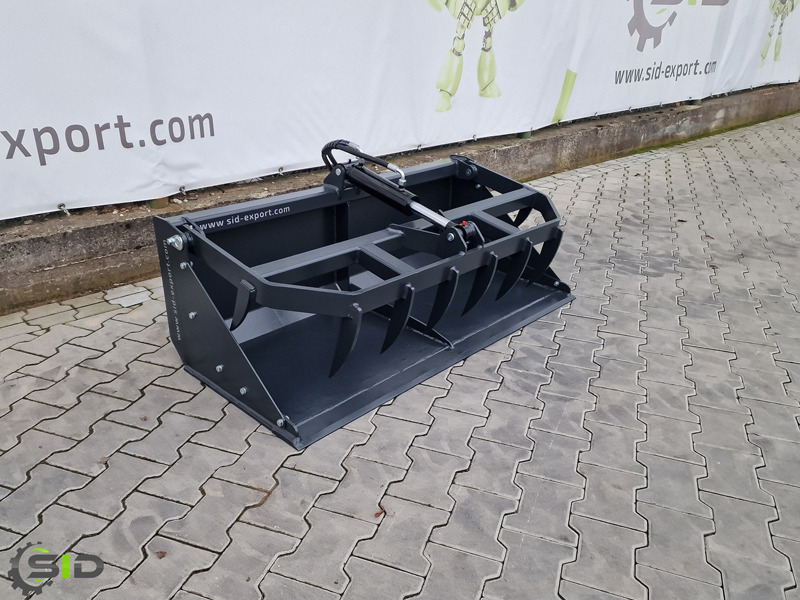 SID Greifschaufel mini geb. Zinken / Grab bucket Mini burned tines 1,0 m - Kašika stezaljke za Mali traktor: slika 1 SID Greifschaufel mini geb. Zinken / Grab bucket Mini burned tines 1,0 m - Kašika stezaljke za Mali traktor: slika 1