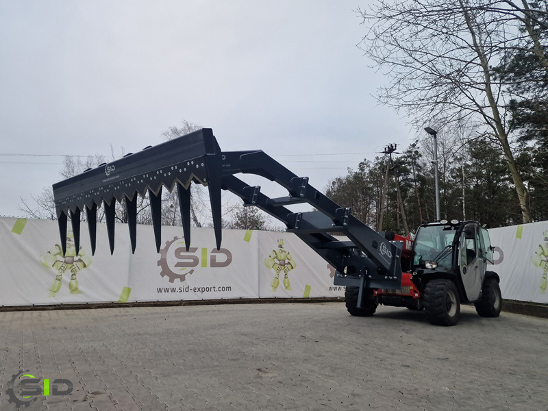 SID Silagekamm Schneidkamm Reißkamm Siloharke / Silage rake / Le râteau d'ensilage 1,80 m - Viljuška za Zglobni utovarivač: slika 1 SID Silagekamm Schneidkamm Reißkamm Siloharke / Silage rake / Le râteau d'ensilage 1,80 m - Viljuška za Zglobni utovarivač: slika 1