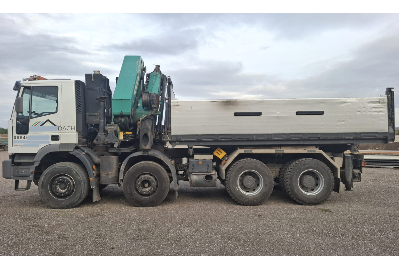 IVECO 480 EUROTRAKKER 8x4/TÜV/Palfinger PK 44002 G/MEILLER - Kamion sa dizalicom: slika 1 IVECO 480 EUROTRAKKER 8x4/TÜV/Palfinger PK 44002 G/MEILLER - Kamion sa dizalicom: slika 1