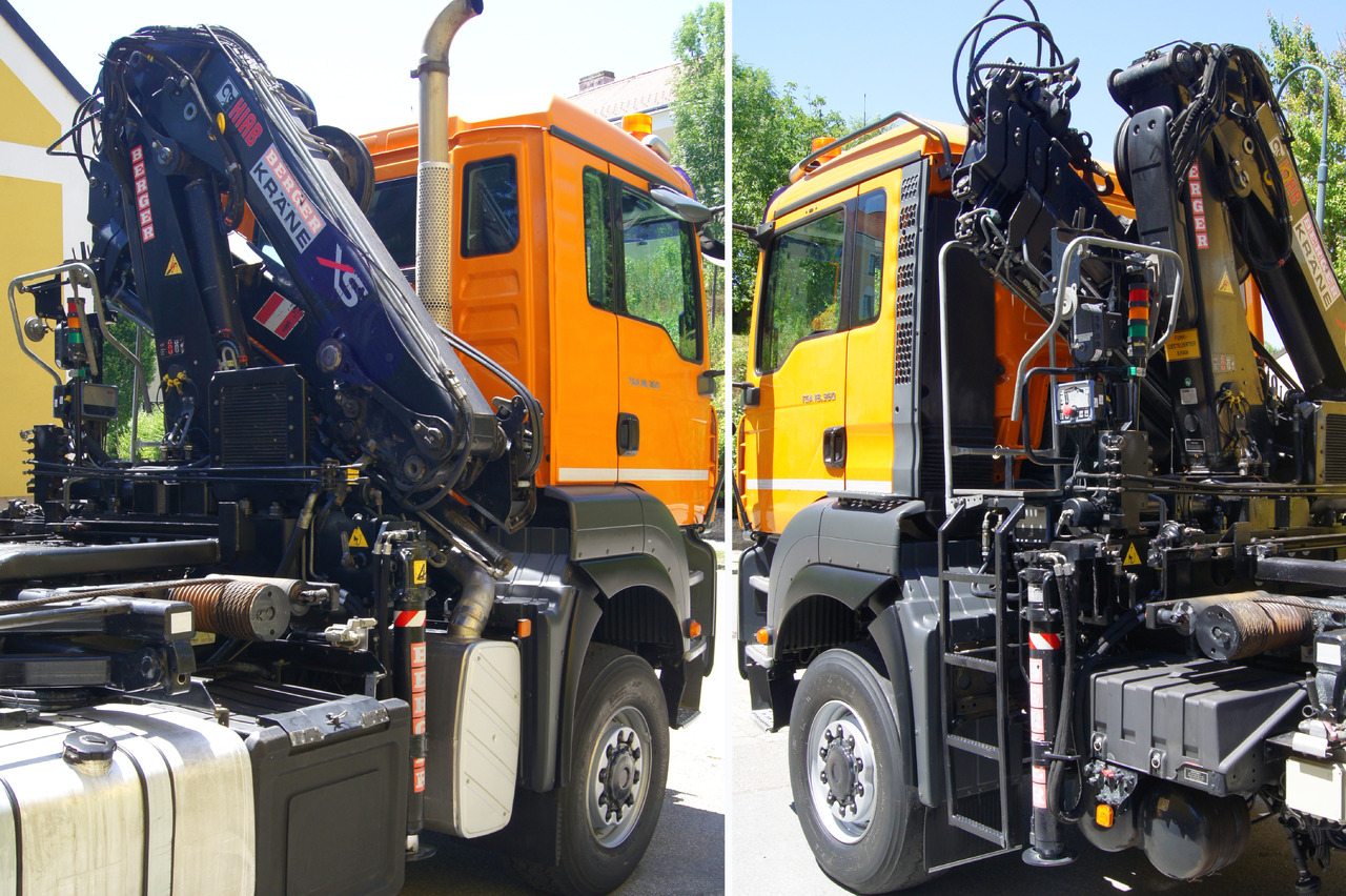 Istovarivač, Kamion sa dizalicom MAN TGA 18.360 BL 4x4/Euro4/TÜV/HIAB 111/MULTILIFT/Winterdienst: slika 6