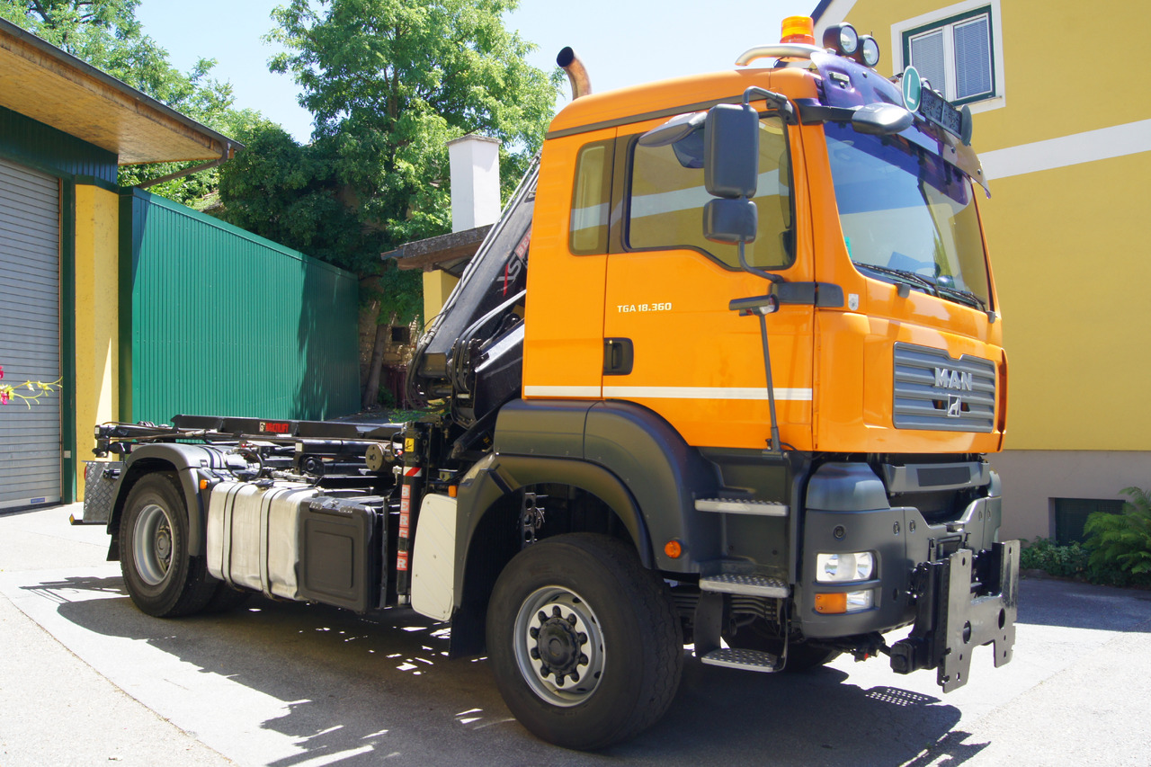 Istovarivač, Kamion sa dizalicom MAN TGA 18.360 BL 4x4/Euro4/TÜV/HIAB 111/MULTILIFT/Winterdienst: slika 7