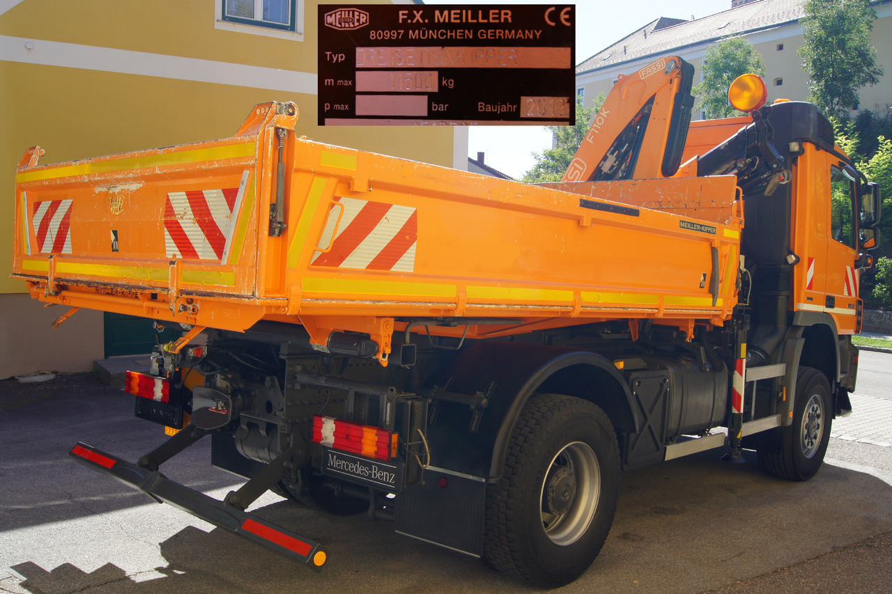 MERCEDES-BENZ ACTROS 1836 /4x4/TÜV/FASSI 110/MEILLER/Winterdienst/Wechselsystem - Vozilo za čišćenje snega: slika 4 MERCEDES-BENZ ACTROS 1836 /4x4/TÜV/FASSI 110/MEILLER/Winterdienst/Wechselsystem - Vozilo za čišćenje snega: slika 4