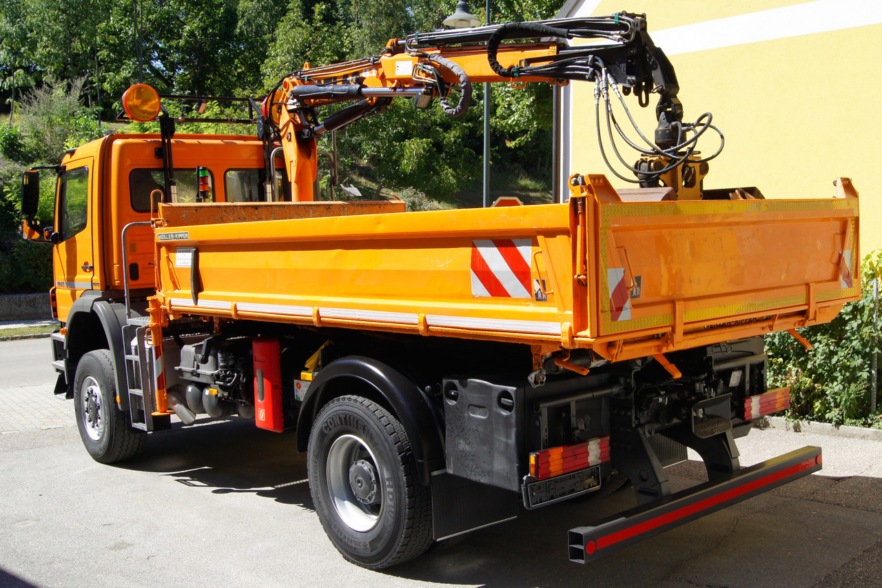 MERCEDES-BENZ AXOR 1829 4x4/EURO 5/ATLAS 65.2/MEILLER/Winterdienst - Kamion sa dizalicom: slika 4 MERCEDES-BENZ AXOR 1829 4x4/EURO 5/ATLAS 65.2/MEILLER/Winterdienst - Kamion sa dizalicom: slika 4