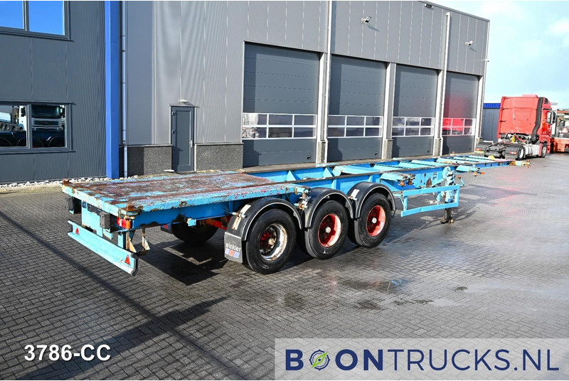 Blumhardt Cont.-Sal 40.24 E FIXED CHASSIS | 2x20-30-40ft * STEEL SUSPENSION * 5450 KG * BPW - Poluprikolica za prevoz kontejnera/ Poluprikolica sa promenjivim sandukom: slika 1 Blumhardt Cont.-Sal 40.24 E FIXED CHASSIS | 2x20-30-40ft * STEEL SUSPENSION * 5450 KG * BPW - Poluprikolica za prevoz kontejnera/ Poluprikolica sa promenjivim sandukom: slika 1