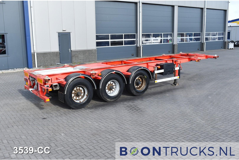 Burg BPO 12-27 CCXGX-00 TANK CHASSIS | 20-30ft * 3800 Kg * NL TRAILER - Poluprikolica za prevoz kontejnera/ Poluprikolica sa promenjivim sandukom: slika 1 Burg BPO 12-27 CCXGX-00 TANK CHASSIS | 20-30ft * 3800 Kg * NL TRAILER - Poluprikolica za prevoz kontejnera/ Poluprikolica sa promenjivim sandukom: slika 1