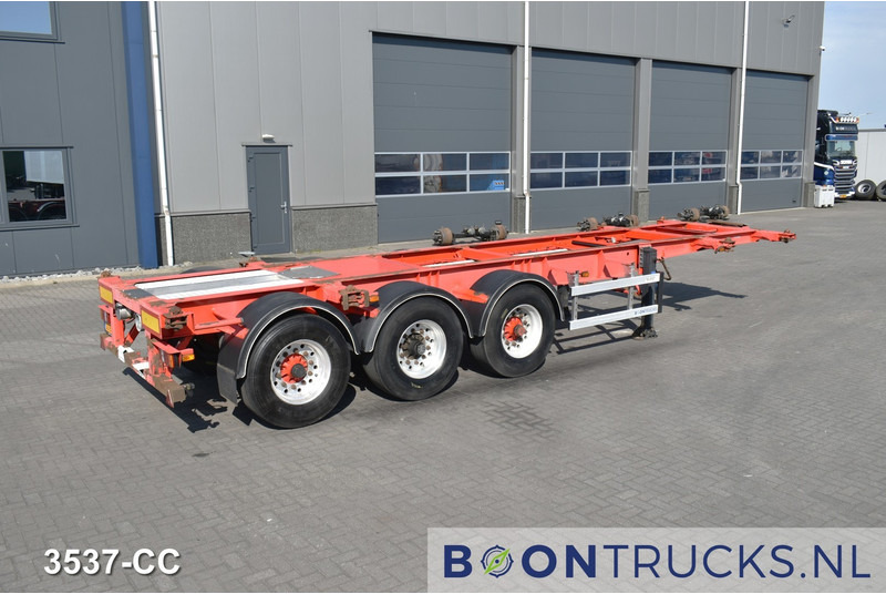 Burg BPO 12 27 CCXGX 01 TANK CHASSIS | 20-30ft * 3850 Kg * ADR * NL TRAILER - Poluprikolica za prevoz kontejnera/ Poluprikolica sa promenjivim sandukom: slika 1 Burg BPO 12 27 CCXGX 01 TANK CHASSIS | 20-30ft * 3850 Kg * ADR * NL TRAILER - Poluprikolica za prevoz kontejnera/ Poluprikolica sa promenjivim sandukom: slika 1