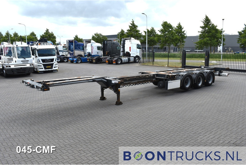 D-Tec FLEXITRAILER | 2x20-30-40-45ft HC * 2x EXTENDABLE * LIFT AXLE * NL TRAILER - Poluprikolica za prevoz kontejnera/ Poluprikolica sa promenjivim sandukom: slika 5 D-Tec FLEXITRAILER | 2x20-30-40-45ft HC * 2x EXTENDABLE * LIFT AXLE * NL TRAILER - Poluprikolica za prevoz kontejnera/ Poluprikolica sa promenjivim sandukom: slika 5