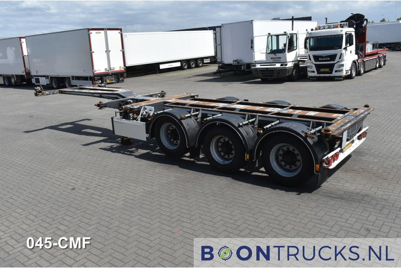 D-Tec FLEXITRAILER | 2x20-30-40-45ft HC * 2x EXTENDABLE * LIFT AXLE * NL TRAILER - Poluprikolica za prevoz kontejnera/ Poluprikolica sa promenjivim sandukom: slika 3 D-Tec FLEXITRAILER | 2x20-30-40-45ft HC * 2x EXTENDABLE * LIFT AXLE * NL TRAILER - Poluprikolica za prevoz kontejnera/ Poluprikolica sa promenjivim sandukom: slika 3