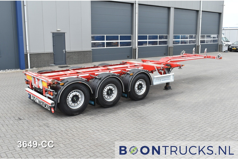 D-Tec FLEXITRAILER | 2x20-30-40-45ft HC * 2x LIFT AXLE * 2x EXTENDABLE * DISC BRAKES - Mašina za asfalt: slika 1 D-Tec FLEXITRAILER | 2x20-30-40-45ft HC * 2x LIFT AXLE * 2x EXTENDABLE * DISC BRAKES - Mašina za asfalt: slika 1
