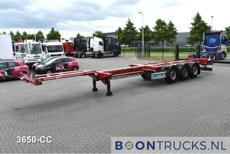 D-Tec FLEXITRAILER | 2x20-30-40-45ft HC * 2x LIFT AXLE * 2x EXTENDABLE * MOT 11-2025 - Poluprikolica za prevoz kontejnera/ Poluprikolica sa promenjivim sandukom: slika 5 D-Tec FLEXITRAILER | 2x20-30-40-45ft HC * 2x LIFT AXLE * 2x EXTENDABLE * MOT 11-2025 - Poluprikolica za prevoz kontejnera/ Poluprikolica sa promenjivim sandukom: slika 5