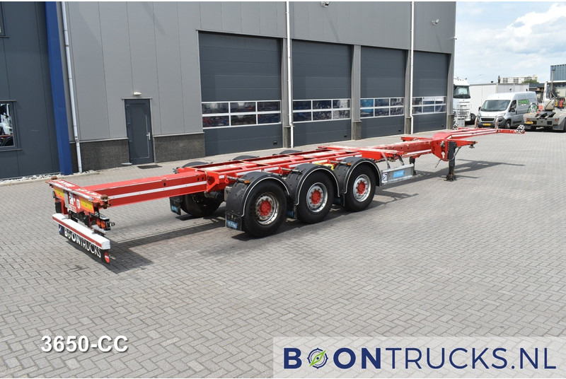 D-Tec FLEXITRAILER | 2x20-30-40-45ft HC * 2x LIFT AXLE * 2x EXTENDABLE * MOT 11-2025 - Poluprikolica za prevoz kontejnera/ Poluprikolica sa promenjivim sandukom: slika 2 D-Tec FLEXITRAILER | 2x20-30-40-45ft HC * 2x LIFT AXLE * 2x EXTENDABLE * MOT 11-2025 - Poluprikolica za prevoz kontejnera/ Poluprikolica sa promenjivim sandukom: slika 2