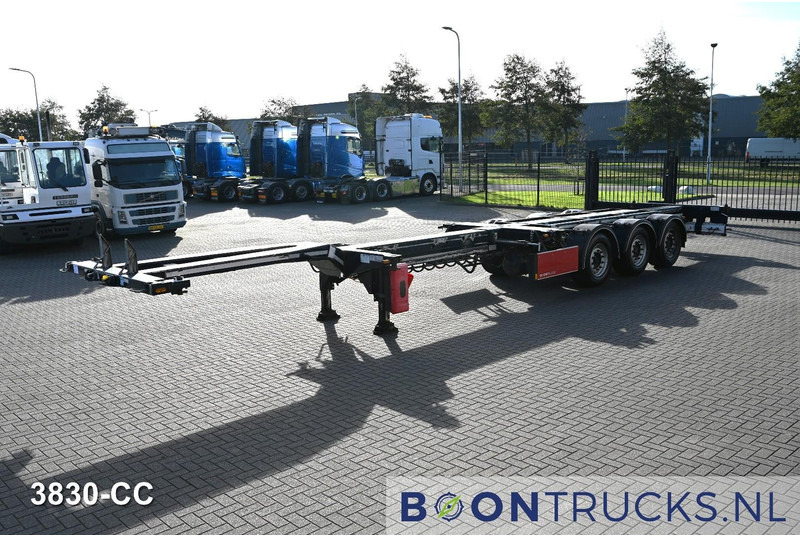 D-Tec FLEXITRAILER | 2x20-30-40-45ft HC * 2x LIFT AXLE * MB / DISC * NL TRAILER * APK 03-2026 - Poluprikolica za prevoz kontejnera/ Poluprikolica sa promenjivim sandukom: slika 5 D-Tec FLEXITRAILER | 2x20-30-40-45ft HC * 2x LIFT AXLE * MB / DISC * NL TRAILER * APK 03-2026 - Poluprikolica za prevoz kontejnera/ Poluprikolica sa promenjivim sandukom: slika 5
