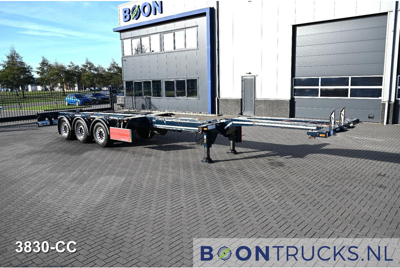 D-Tec FLEXITRAILER | 2x20-30-40-45ft HC * 2x LIFT AXLE * MB / DISC * NL TRAILER * APK 03-2026 - Poluprikolica za prevoz kontejnera/ Poluprikolica sa promenjivim sandukom: slika 4 D-Tec FLEXITRAILER | 2x20-30-40-45ft HC * 2x LIFT AXLE * MB / DISC * NL TRAILER * APK 03-2026 - Poluprikolica za prevoz kontejnera/ Poluprikolica sa promenjivim sandukom: slika 4