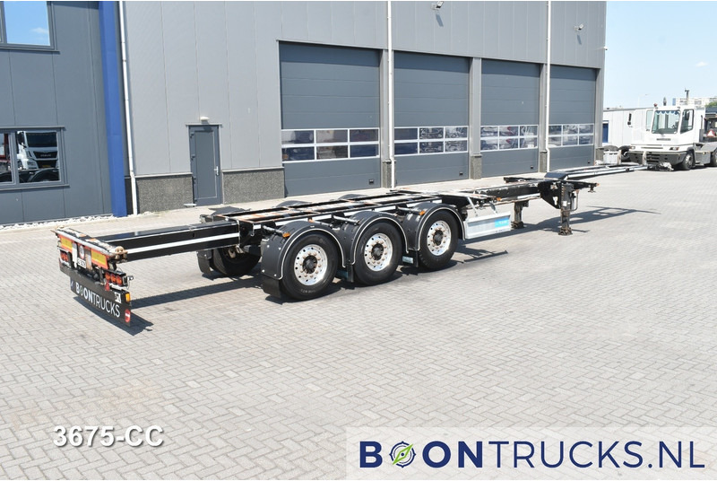 D-Tec FLEXITRAILER | 2x20-30-40-45ft HC * BPW / DISC * ALCOA * 3x EXTENDABLE - Poluprikolica za prevoz kontejnera/ Poluprikolica sa promenjivim sandukom: slika 2 D-Tec FLEXITRAILER | 2x20-30-40-45ft HC * BPW / DISC * ALCOA * 3x EXTENDABLE - Poluprikolica za prevoz kontejnera/ Poluprikolica sa promenjivim sandukom: slika 2