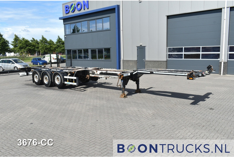 D-Tec FLEXITRAILER | 2x20-30-40-45ft HC * MB / DISC * ALCOA * 2x EXTENDABLE - Poluprikolica za prevoz kontejnera/ Poluprikolica sa promenjivim sandukom: slika 4 D-Tec FLEXITRAILER | 2x20-30-40-45ft HC * MB / DISC * ALCOA * 2x EXTENDABLE - Poluprikolica za prevoz kontejnera/ Poluprikolica sa promenjivim sandukom: slika 4