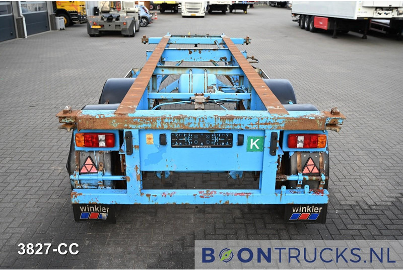 KOHLER CS 20/2 CHASSIS | 20ft * STEEL SUSPENSION * SAF / DRUM * 9x AVAILABLE - Poluprikolica za prevoz kontejnera/ Poluprikolica sa promenjivim sandukom: slika 5 KOHLER CS 20/2 CHASSIS | 20ft * STEEL SUSPENSION * SAF / DRUM * 9x AVAILABLE - Poluprikolica za prevoz kontejnera/ Poluprikolica sa promenjivim sandukom: slika 5