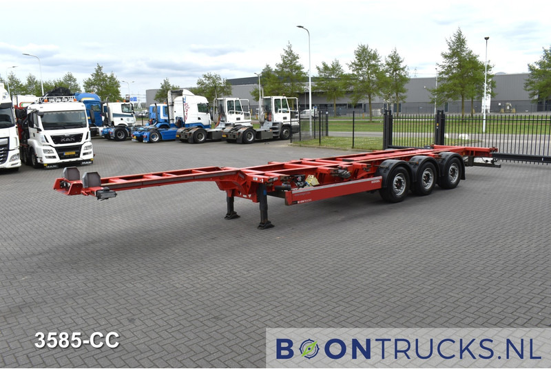 Kögel PORT 45 SIMPLEX | 2x20-30-40-45ft HC * SAF / DISC * LIFT AXLE * EXTENDABLE REAR * APK 04-2026 - Poluprikolica za prevoz kontejnera/ Poluprikolica sa promenjivim sandukom: slika 5 Kögel PORT 45 SIMPLEX | 2x20-30-40-45ft HC * SAF / DISC * LIFT AXLE * EXTENDABLE REAR * APK 04-2026 - Poluprikolica za prevoz kontejnera/ Poluprikolica sa promenjivim sandukom: slika 5
