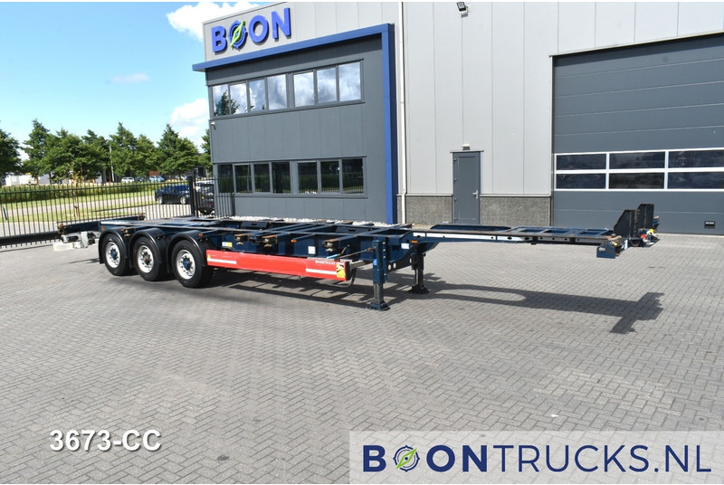Krone SD BOX LINER | 2x20-40-45ft HC * LIFT AXLE * BPW/DISC * EXTENDABLE REAR * 10x AVAILABLE - Poluprikolica za prevoz kontejnera/ Poluprikolica sa promenjivim sandukom: slika 4 Krone SD BOX LINER | 2x20-40-45ft HC * LIFT AXLE * BPW/DISC * EXTENDABLE REAR * 10x AVAILABLE - Poluprikolica za prevoz kontejnera/ Poluprikolica sa promenjivim sandukom: slika 4