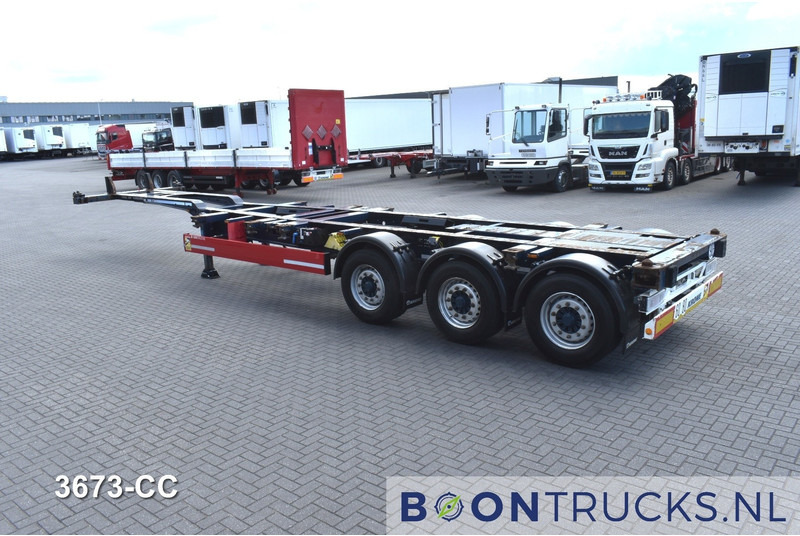 Krone SD BOX LINER | 2x20-40-45ft HC * LIFT AXLE * BPW/DISC * EXTENDABLE REAR * 10x AVAILABLE - Poluprikolica za prevoz kontejnera/ Poluprikolica sa promenjivim sandukom: slika 3 Krone SD BOX LINER | 2x20-40-45ft HC * LIFT AXLE * BPW/DISC * EXTENDABLE REAR * 10x AVAILABLE - Poluprikolica za prevoz kontejnera/ Poluprikolica sa promenjivim sandukom: slika 3