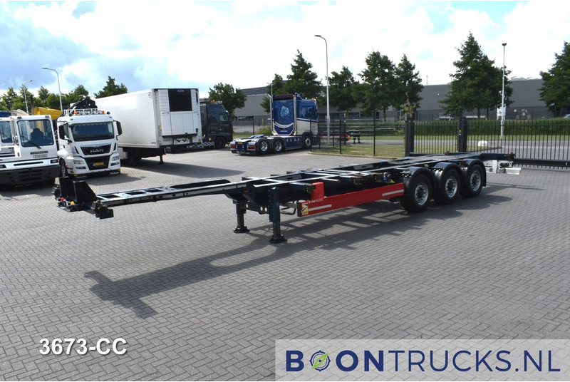 Krone SD BOX LINER | 2x20-40-45ft HC * LIFT AXLE * BPW/DISC * EXTENDABLE REAR * 10x AVAILABLE - Poluprikolica za prevoz kontejnera/ Poluprikolica sa promenjivim sandukom: slika 5 Krone SD BOX LINER | 2x20-40-45ft HC * LIFT AXLE * BPW/DISC * EXTENDABLE REAR * 10x AVAILABLE - Poluprikolica za prevoz kontejnera/ Poluprikolica sa promenjivim sandukom: slika 5