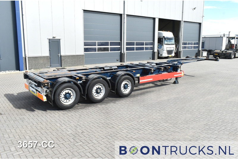 Krone SD BOX LINER | 2x20-40-45ft HC * LIFT AXLE * BPW/DISC * EXTENDABLE REAR * 10x AVAILABLE - Poluprikolica za prevoz kontejnera/ Poluprikolica sa promenjivim sandukom: slika 1 Krone SD BOX LINER | 2x20-40-45ft HC * LIFT AXLE * BPW/DISC * EXTENDABLE REAR * 10x AVAILABLE - Poluprikolica za prevoz kontejnera/ Poluprikolica sa promenjivim sandukom: slika 1