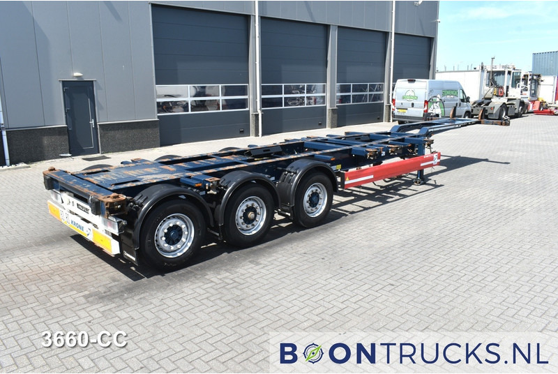 Krone SD BOX LINER | 2x20-40-45ft HC * LIFT AXLE * BPW/DISC * EXTENDABLE REAR * 10x AVAILABLE - Poluprikolica za prevoz kontejnera/ Poluprikolica sa promenjivim sandukom: slika 1 Krone SD BOX LINER | 2x20-40-45ft HC * LIFT AXLE * BPW/DISC * EXTENDABLE REAR * 10x AVAILABLE - Poluprikolica za prevoz kontejnera/ Poluprikolica sa promenjivim sandukom: slika 1
