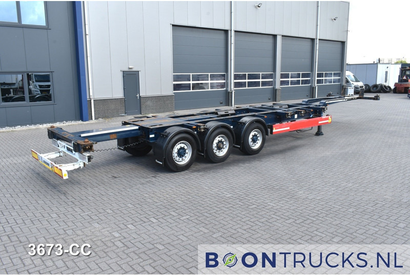 Krone SD BOX LINER | 2x20-40-45ft HC * LIFT AXLE * BPW/DISC * EXTENDABLE REAR * 10x AVAILABLE - Poluprikolica za prevoz kontejnera/ Poluprikolica sa promenjivim sandukom: slika 2 Krone SD BOX LINER | 2x20-40-45ft HC * LIFT AXLE * BPW/DISC * EXTENDABLE REAR * 10x AVAILABLE - Poluprikolica za prevoz kontejnera/ Poluprikolica sa promenjivim sandukom: slika 2
