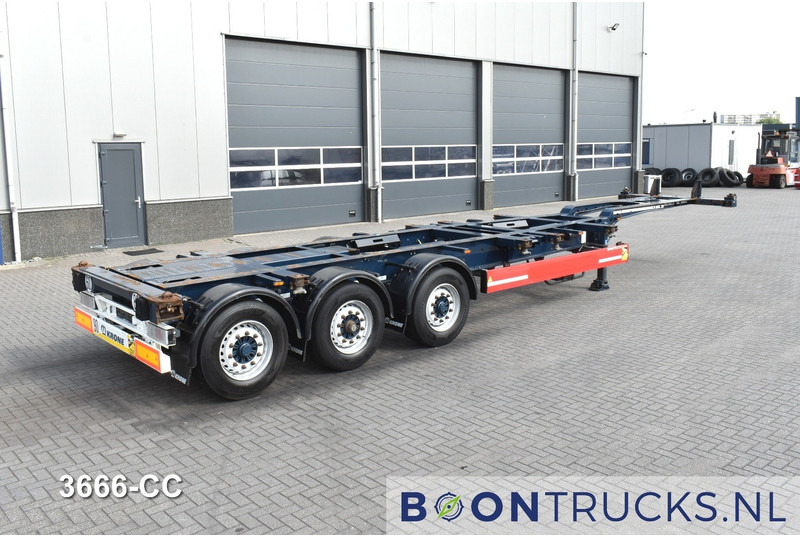 Krone SD BOX LINER | 2x20-40-45ft HC * LIFT AXLE * BPW/DISC * EXTENDABLE REAR * 10x AVAILABLE - Poluprikolica za prevoz kontejnera/ Poluprikolica sa promenjivim sandukom: slika 1 Krone SD BOX LINER | 2x20-40-45ft HC * LIFT AXLE * BPW/DISC * EXTENDABLE REAR * 10x AVAILABLE - Poluprikolica za prevoz kontejnera/ Poluprikolica sa promenjivim sandukom: slika 1